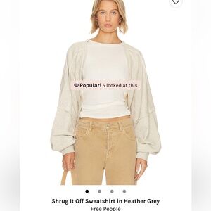Free People Shrug it off Sweater